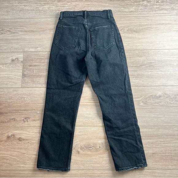 Abercrombie & Fitch women's the ankle straight ultra high rise curve love Jeans - Picture 2 of 5